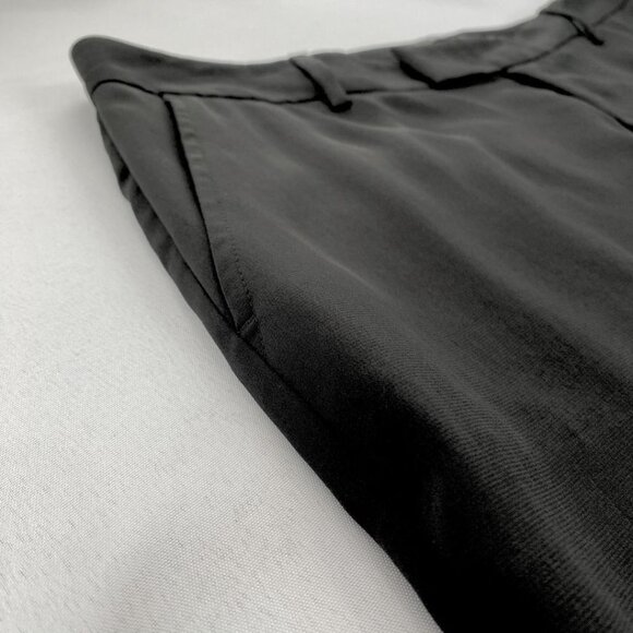 FILIPPA K WOMEN'S BLACK HIGH RISE FORMAL BERMUDAS - L - Picture 6 of 9